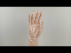 Ελαφριά ανθεκτική μίας χρήσης προετοιμασία τροφίμων γαντιών πολυαιθυλενίου cOem