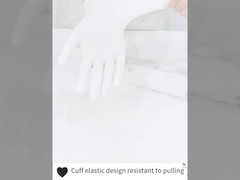 Προσαρμοσμένα χονδρικά μίας χρήσης νιτρικά γάντια μαύρα νιτρικά γάντια