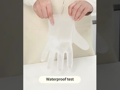 Υψηλής ελαστικότητας ελαστικά TPE γάντια μιας χρήσης για ευέλικτη προστασία